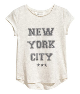 New York City Printed Top