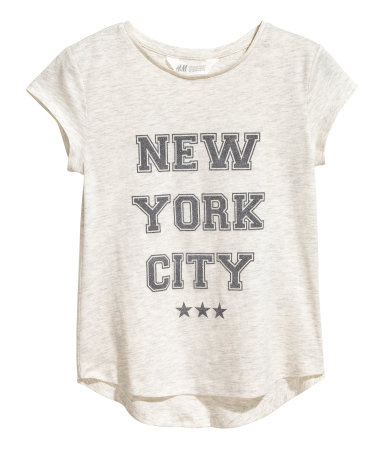 New York City Printed Top