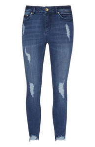 Ripped Blue Fashion Jeans