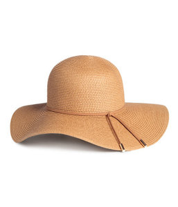 Woven Straw Beach Hat